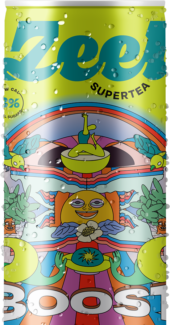 ZEEL: Sparkling Organic Tea + Superfood Botanicals